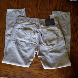 Levi's 511 slim tan jeans 30/30